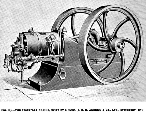 Fig. 105— Stockport Gas Engine