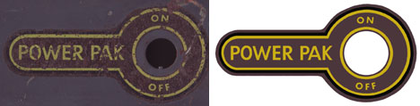 Restored image of Craftsman Power Pak decal. Submitted by Maury Hurt (maurywhurt)