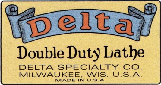  Delta Double Duty Lathe - Submitted by James Huston 
