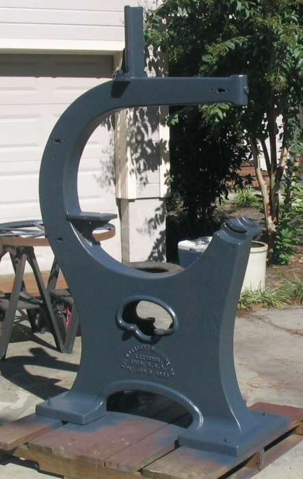 The main casting after painting