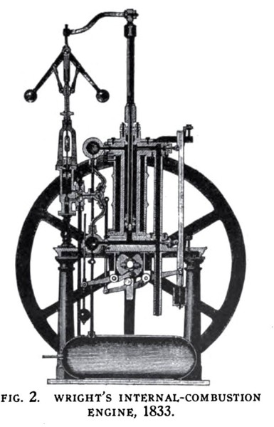 Wright's Internal Combustion Engine