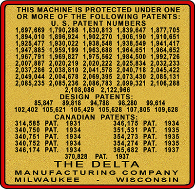 1939-40 Patent Decal v.2 -Submitted by Thomas Scheuzger 