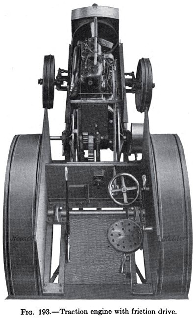 Traction Engine with Friction Drive