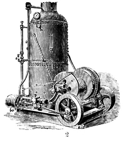 Hoisting Engine with Boiler