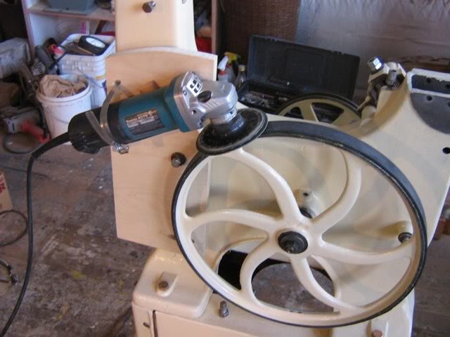 Jig for lower wheel