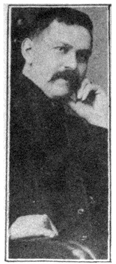 Fig. 2. Photo of Elmer Harrold appearing in the November 22, 1909 issue of 
