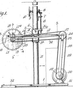 Mackintosh Hutchinson's radial arm saw