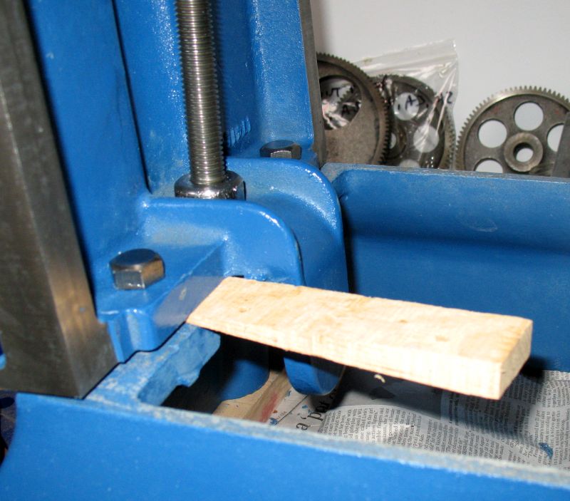 Wedge Holding Side Casting Open