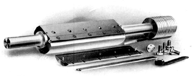 Image showing a clamshell style cutterhead