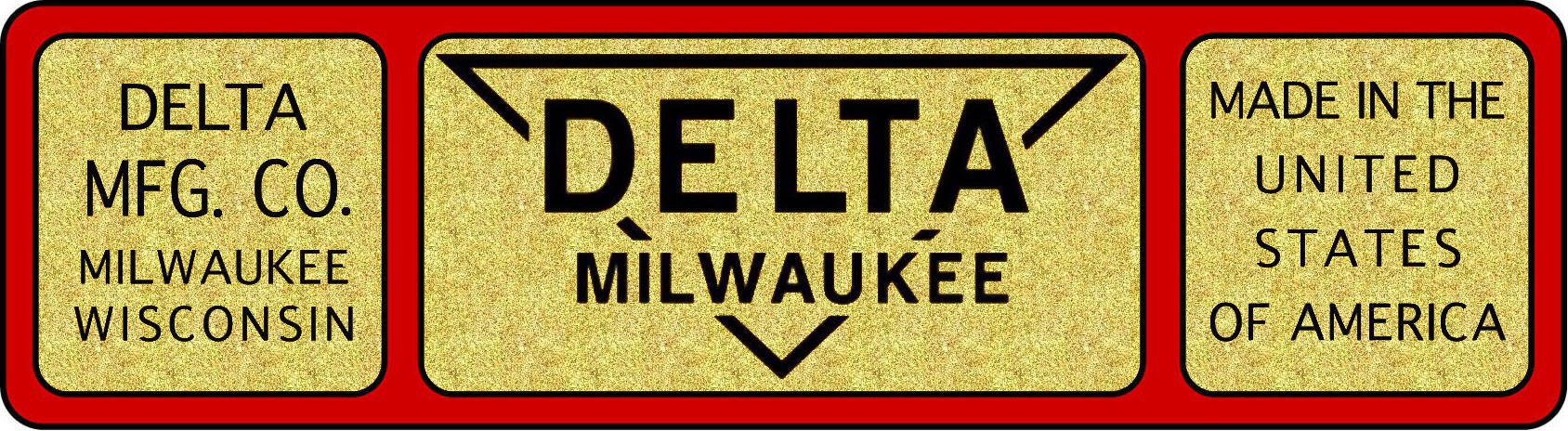 Delta Milwaukee Rectangle 1940's-Submitted by Larry Buskirk 