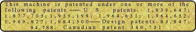 1935 (Late) 1200 Scroll Saw Patent-Submitted by Larry Buskirk 