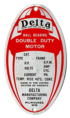 Double Duty Motor Badge-2.25 inches x 4inches - Submitted by Thomas Scheuzger 