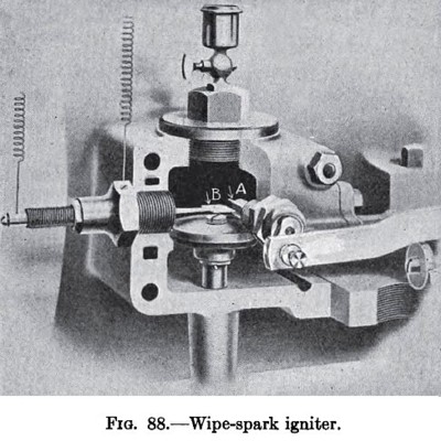 Wipe-Spark Igniter