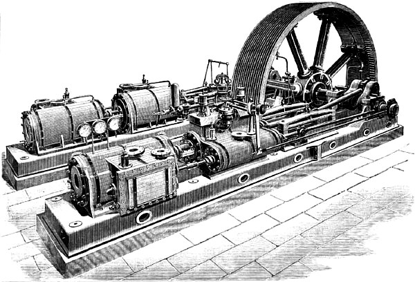  Disconnective Non-Condensing Steam Engine