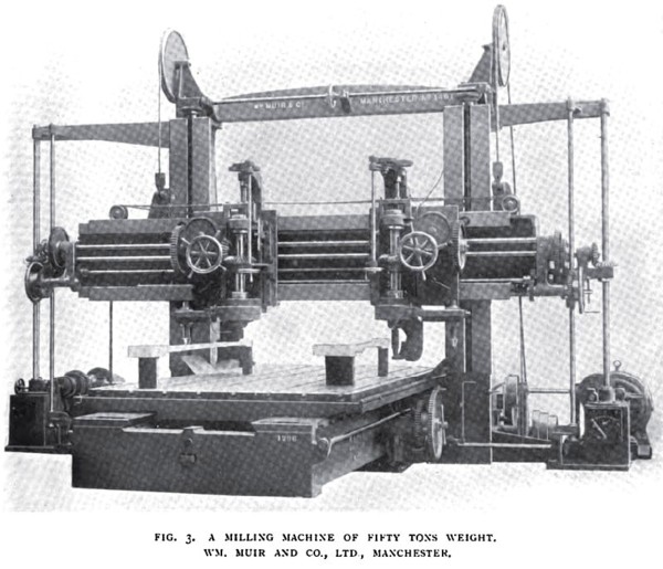 50 Ton Milling Machine