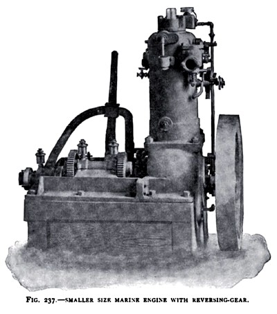 The Otto Small Marine Engine (with Reversing Gear)