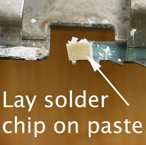 Apply Solder