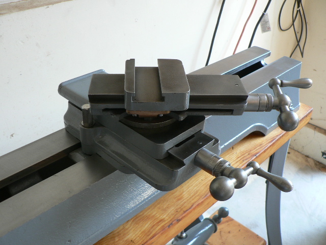 Cross Slide 46-965 installed on lathe